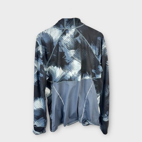 Athleta Womens size XL Running Wild Half Zip 2.0 Pullover Electro Running 152566 - Picture 3 of 10